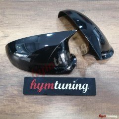VW Passat B5.5 Batman Ayna Kapak, Yarasa Ayna Kapağı Piano Black Parlak Siyah ABS Plastik