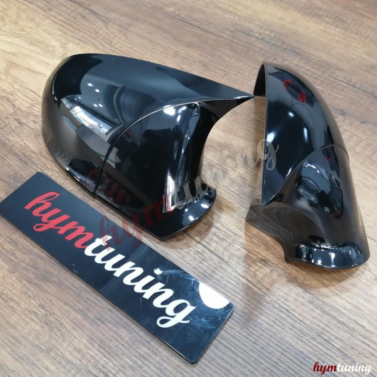 VW Passat B5.5 Batman Ayna Kapak, Yarasa Ayna Kapağı Piano Black Parlak Siyah ABS Plastik