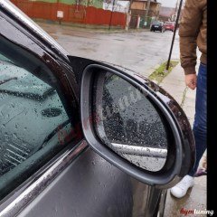 VW Passat B5.5 Batman Ayna Kapak, Yarasa Ayna Kapağı Piano Black Parlak Siyah ABS Plastik