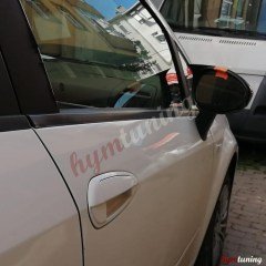 Fiat Linea Yarasa Ayna Kapağı, Piano Black ABS Plastik Parlak Siyah