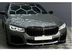 BMW 7 SERİSİ G11/G12 ÖN LİP MTEK UYUMLU 2019 2022 PARLAK SİYAH