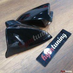 Seat Leon Mk3 Batman Yarasa Ayna Kapak, Yarasa Ayna Kapağı 2013 2020, ABS Plastik Parlak Siyah