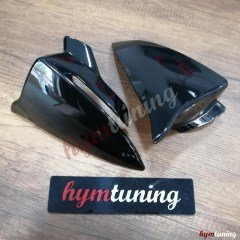 Seat İbiza MK5 Yarasa Ayna Kapak, Batman Ayna Kapağı ABS Plastik Parlak Siyah 2018 2019 2020 2021