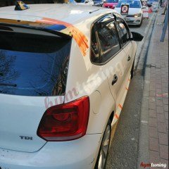 VW Polo Yarasa ayna kapağı 2009 - 2017 6R / 6C, Parlak Siyah, Batman Ayna Kapağı