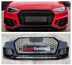 AUDİ A4 RS4 ÖN TAMPON PANJUR SETİ, 2016 2019 UYUMLU, İTHAL ÜRÜN