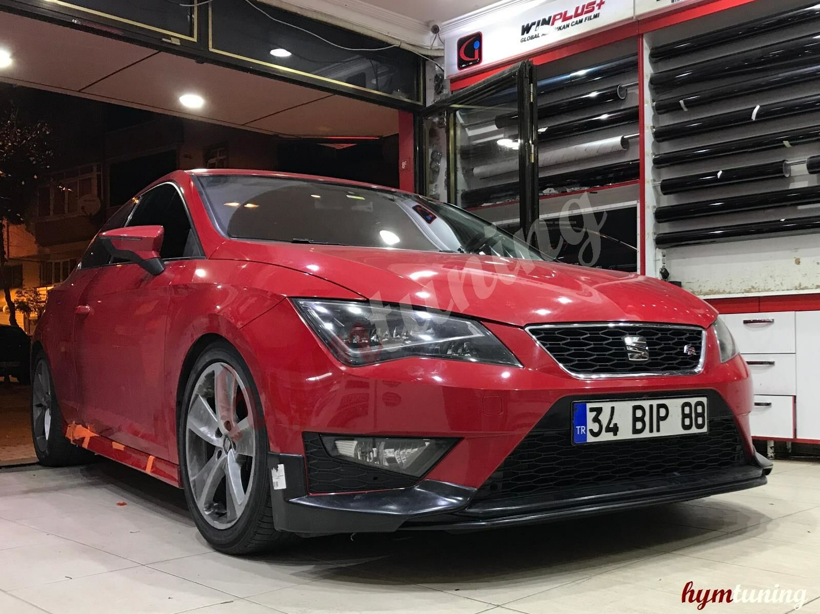 Seat Leon FR 2012- Dinamic Model Ön Tampon Altı Lip Karlık Siyah
