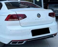 VW PASSAT B8.5 ARKA TAMPON + PARLAK SİYAH RLİNE DİFÜZÖR 2015 2022