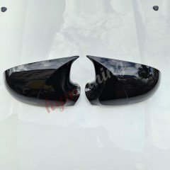 Volkswagen Passat B6 Batman Ayna Kapak, B6 Yarasa Ayna Kapağı, Piano Black, Parlak Siyah