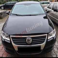 Volkswagen Passat B6 Batman Ayna Kapak, B6 Yarasa Ayna Kapağı, Piano Black, Parlak Siyah