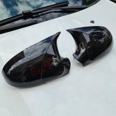 Volkswagen Passat B6 Batman Ayna Kapak, B6 Yarasa Ayna Kapağı, Piano Black, Parlak Siyah