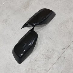 BMW 5 Serisi E60 Yarasa Ayna Kapak, Parlak Siyah, Yerli ABS Plastik, E60 Batman Ayna Kapağı