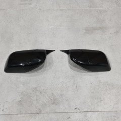 BMW 5 Serisi E60 Yarasa Ayna Kapak, Parlak Siyah, Yerli ABS Plastik, E60 Batman Ayna Kapağı