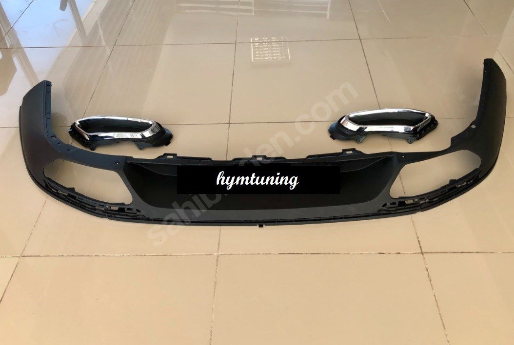 VW Passat B8 highline R-Line Arka Difüzör Tampon Eki, 2015 2018, Boyasız
