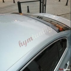 VW Passat B8 Cam Üstü Spoiler, Fiber, Parlak Siyah Boyalı, 2015 2021