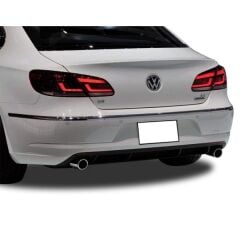 PASSAT CC RLINE ARKA DİFÜZÖR 2012 2016 PARLAK SİYAH