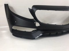 Mercedes C Serisi W205 C63 Ön Tampon + GTR Panjur Seti (MAKYAJLI GÖRÜNÜM )