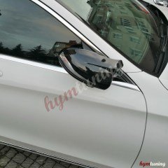 Mercedes E Serisi W213 Yarasa Ayna Kapağı 2016, ABS PLASTİK Piano Black Parlak Siyah