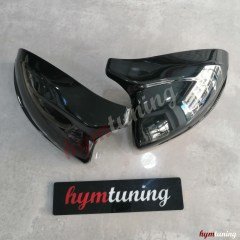 Mercedes E Serisi W213 Yarasa Ayna Kapağı 2016, ABS PLASTİK Piano Black Parlak Siyah
