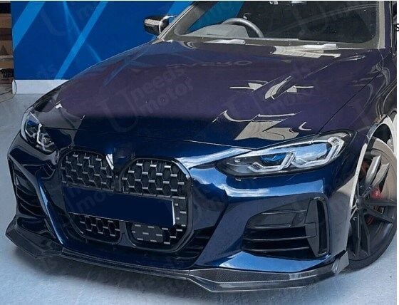 BMW 4 SERİSİ G22 G23 G26  ÖN LİP  2021+  PARLAK SİYAH