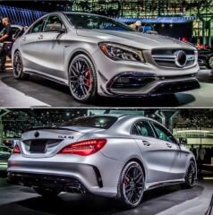 MERCEDES W117 CLA 45 FULL BODYKİT SET 2013 - 2018  UYUMLU