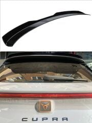 LEON MK4 CUPRA POYLER SPOYLER UZANTISI EK PARLAK SİYAH