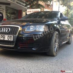 Audi A3 8P Yan Marşpiyel Boyasız ABS Plastik, Boyasız