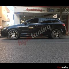 Audi A3 8P Yan Marşpiyel Boyasız ABS Plastik, Boyasız
