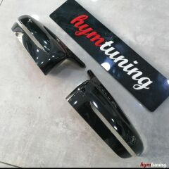 BMW 3 Serisi G20, G22, G30 Yarasa Ayna Kapağı, Piano Black ABS Plastik