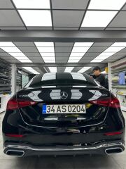 MERCEDES W206 SPOİLER PARLAK SİYAH ABS PLASTİK İTHAL ÜRÜN 2021+