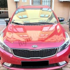 Kia Cerato 2016-2019 Yarasa Ayna Kapak Parlak Siyah Abs Plastik