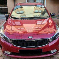 Kia Cerato 2016-2019 Yarasa Ayna Kapak Parlak Siyah Abs Plastik
