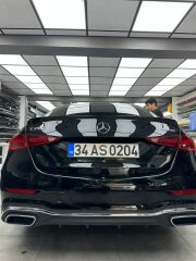 MERCEDES W206 C63 SPOİLER PARLAK SİYAH ABS PLASTİK İTHAL ÜRÜN 2021+