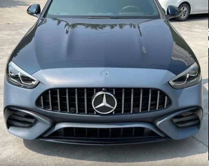 Mercedes C Serisi W206 C63 Ön Tampon + GTR Panjur Seti 2021+