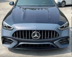 Mercedes C Serisi W206 C63 Ön Tampon + GTR Panjur Seti 2021+