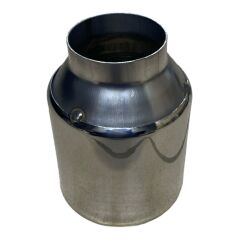 125 LİK TEKLİ EGZOZ UCU DÜZ, 125 MM SİLİNDİRİK EGZOZ UCU DÜZ MODEL