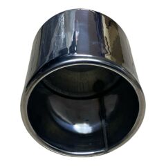 125 LİK TEKLİ EGZOZ UCU DÜZ, 125 MM SİLİNDİRİK EGZOZ UCU DÜZ MODEL