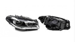 BMW 5 SERISI F10 LCI LED FAR TAKIMI MAKYAJSIZ KASA İÇİN 2009 2013 UYUMLU