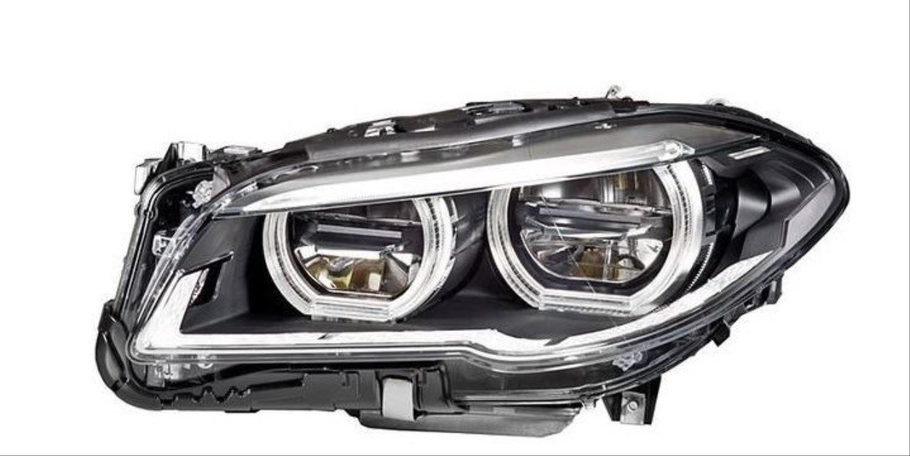 BMW 5 SERISI F10 LCI LED FAR TAKIMI MAKYAJSIZ KASA İÇİN 2009 2013 UYUMLU