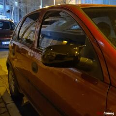 Opel Corsa C Yarasa Ayna Kapağı Piano Black ABS Plastik 1998 2006
