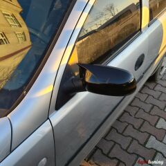 Opel Corsa C Yarasa Ayna Kapağı Piano Black ABS Plastik 1998 2006